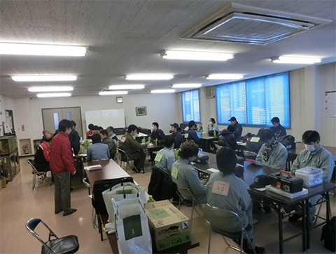 2016年12月10日(土)11日(日)技能検定試験前実技講習及び試験を開催しました。