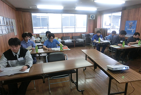 2015年7月4日(土)動力プレス特別教育を開催しました。