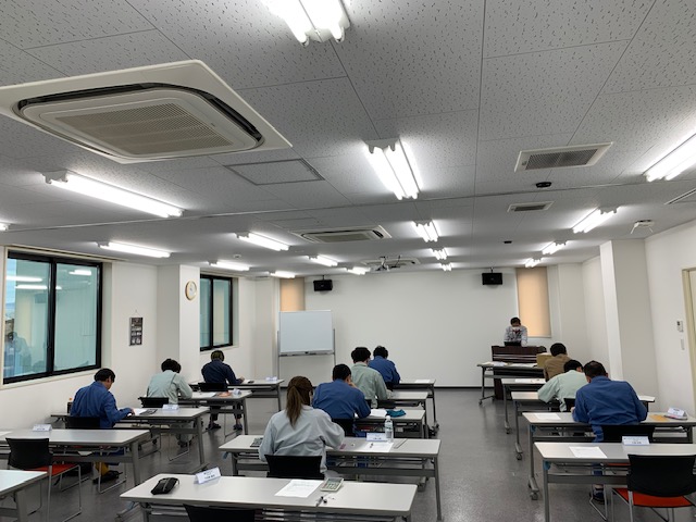 2023年11月8日(水)板金図面検定試験を開催しました。