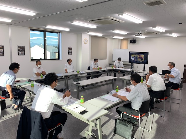 2022年9月14日(水)令和4年度第2回役員会を開催しました。