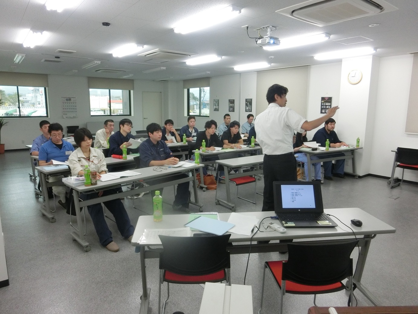 2019年9月6日(金)第1回技能検定前学科講習会を開催しました。