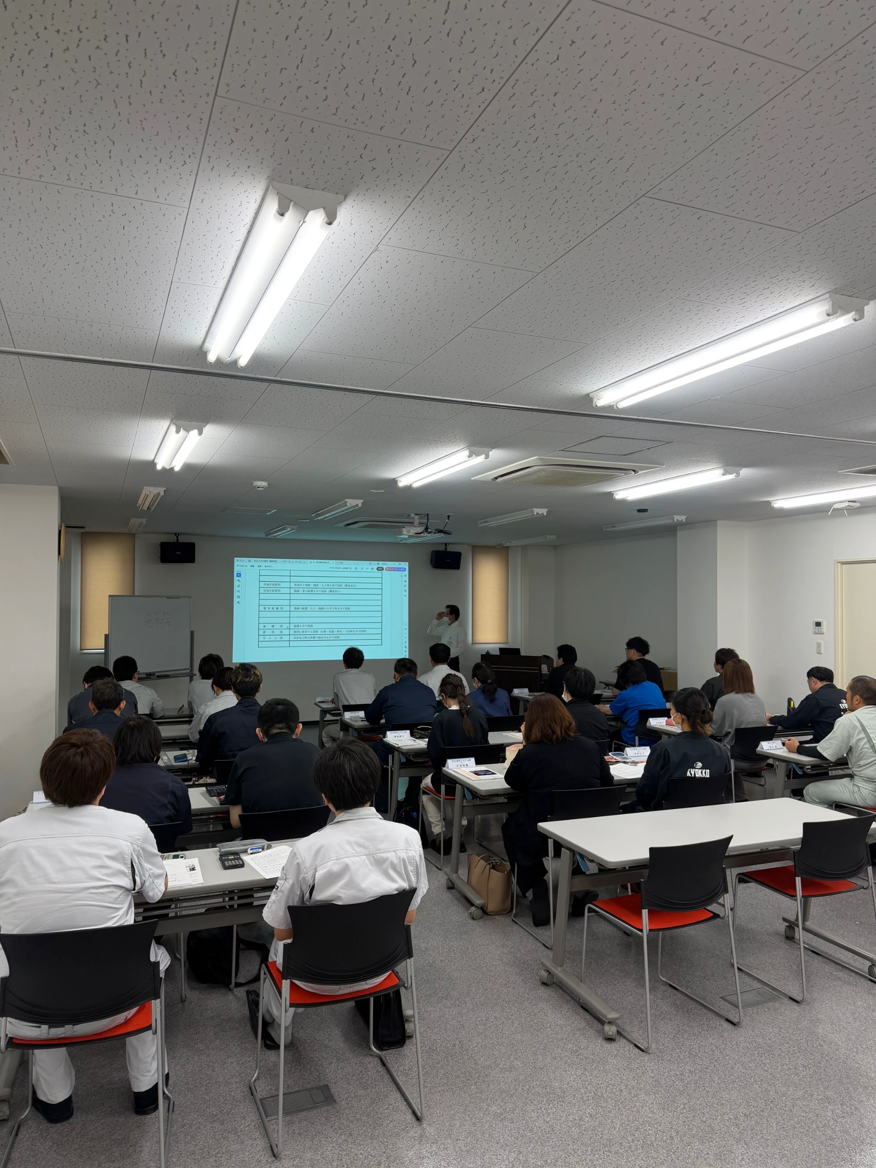 2026年10月7日(水)板金図面検定前講習会第2回目を開催しました。